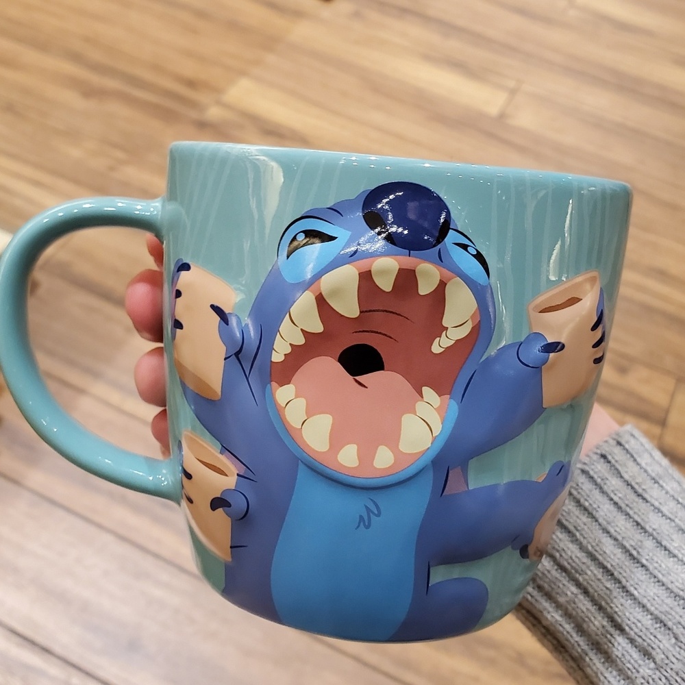 DISNEY PARKS LILO & STITCH CERAMIC MUG - Picture 4 of 4